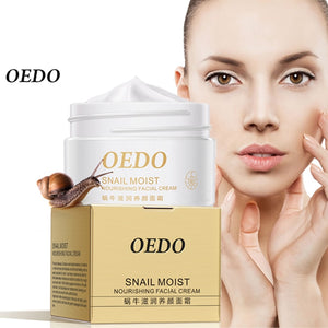 Snail Moisturizing Nourishing Cream Desalination Fine Line Shrinking Pore Firming Lifting Facial Skin Smoothing Facial Skin Care